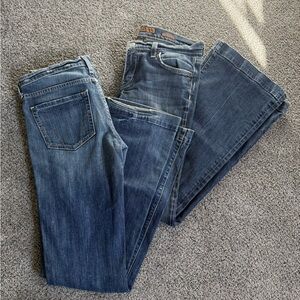 ❗️SOLD❗️Vintage Fossil lowrise bootcut flare jeans *bundle*